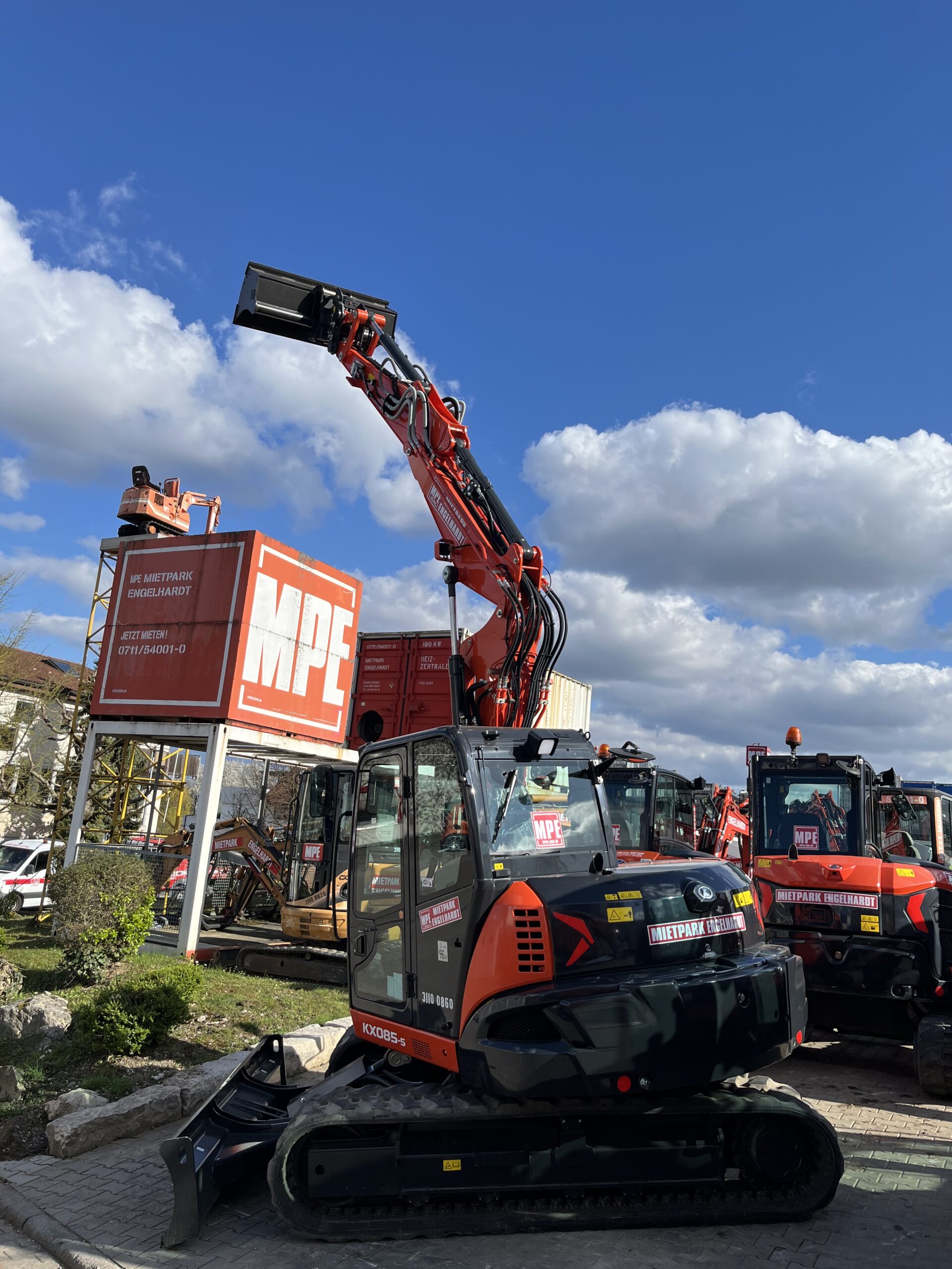 Kubota KX 085-5 – Zuwachs unserer Baggerflotte